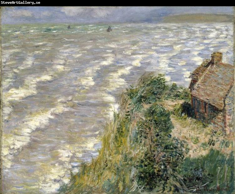 Claude Monet Rising Tide at Pourville (Maree montantea Pourville)